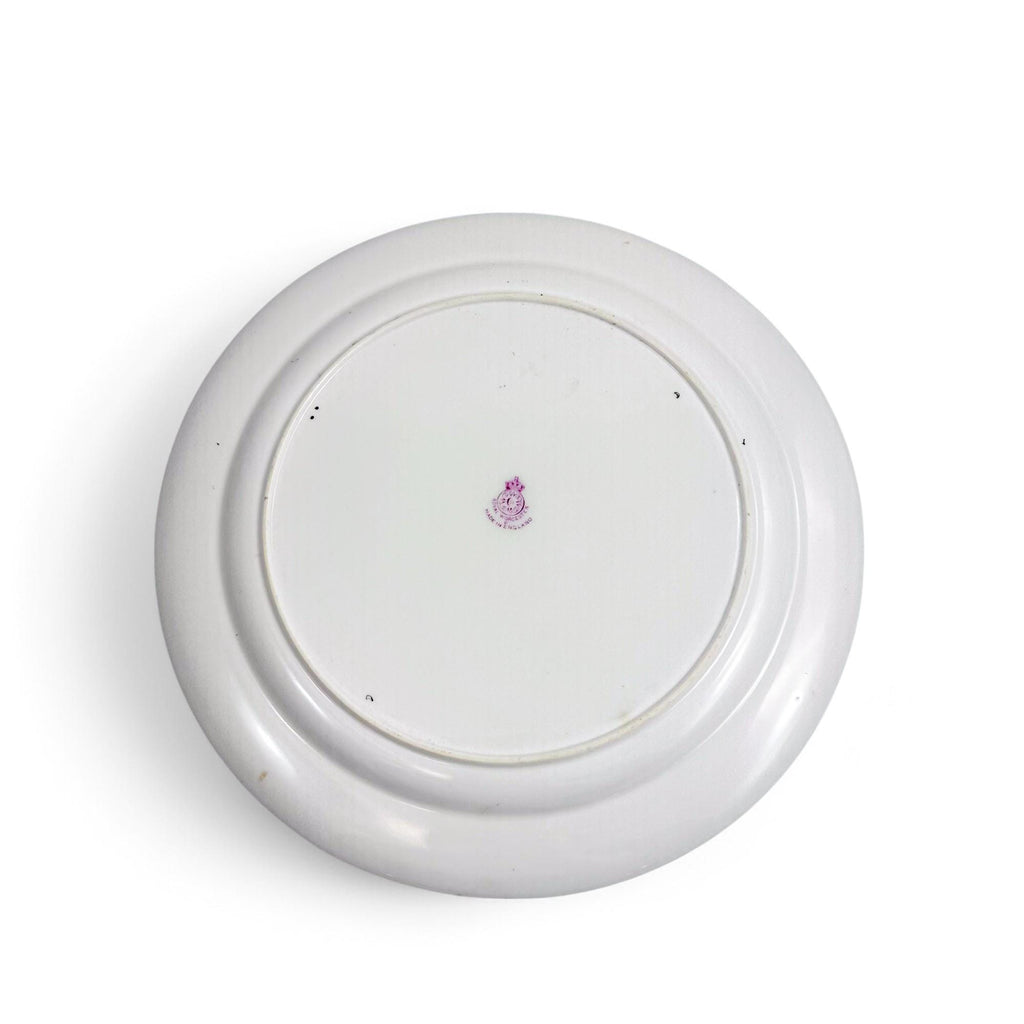 Royal Worcester Cabinet Plate: Hand-Painted Floral Porcelain by Jack Stanley