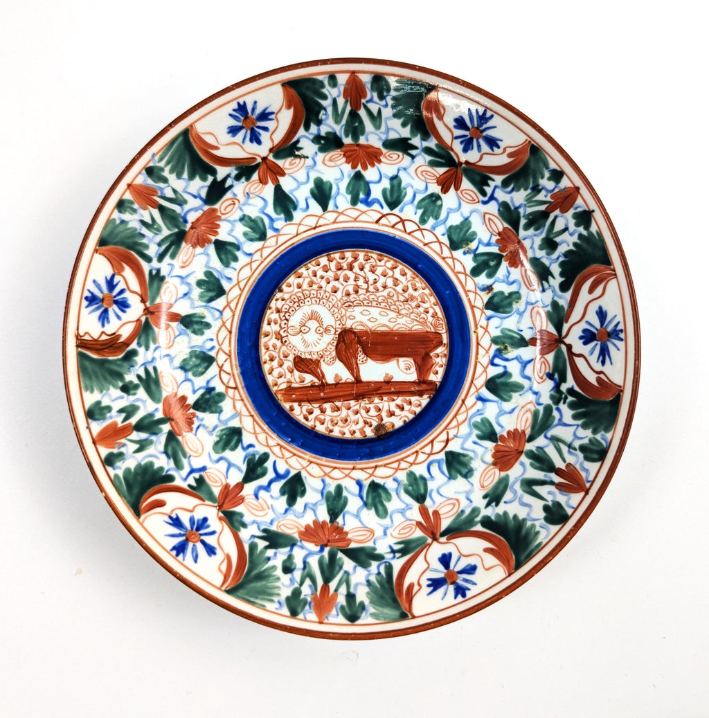 Antique Minton Set "Crazy Cow" or "Bengal Tiger," c. 1805
