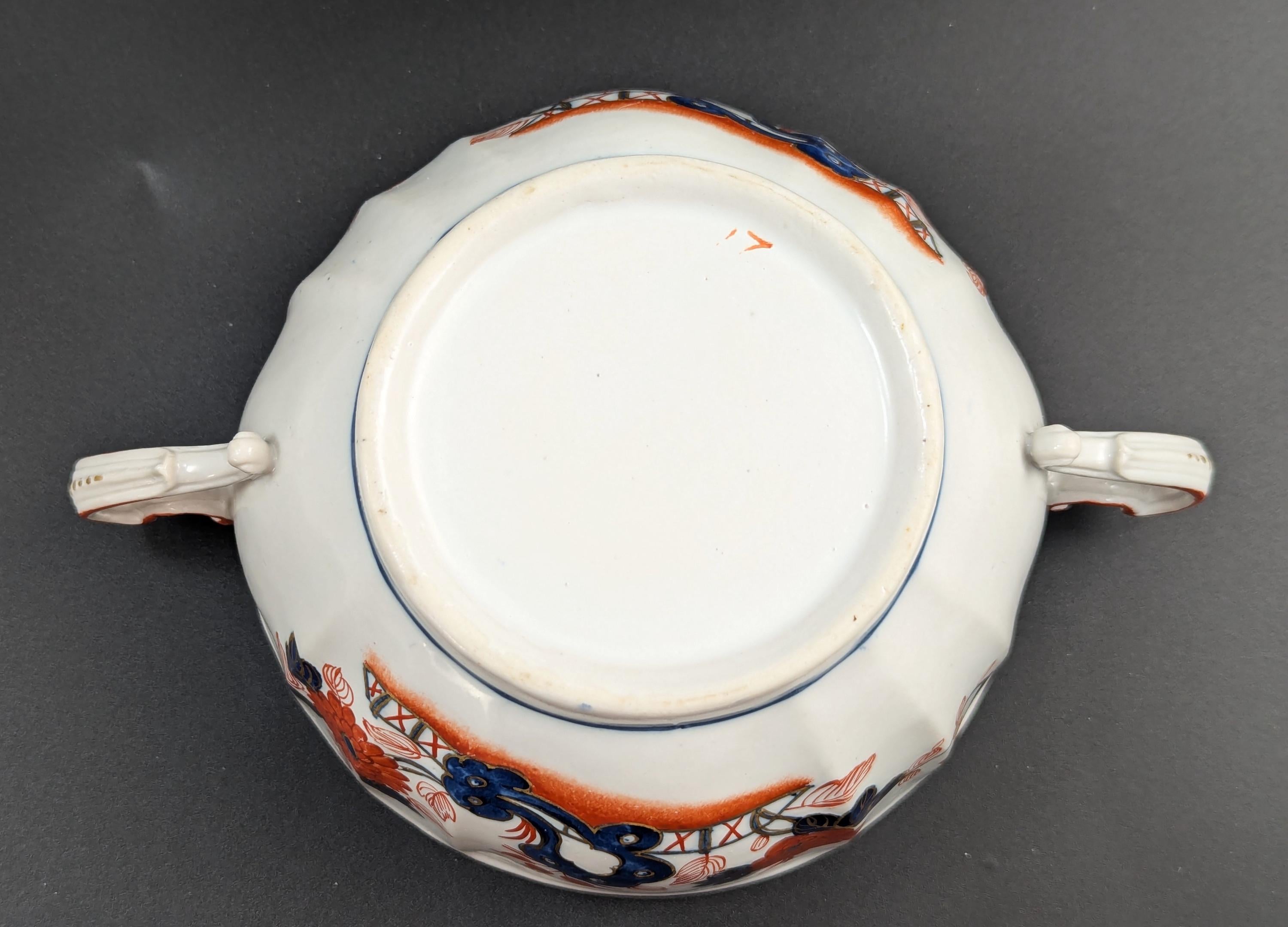 Richard Ginori, Antique and Rare Porcelain Lidded Cup, Italy, c.1850