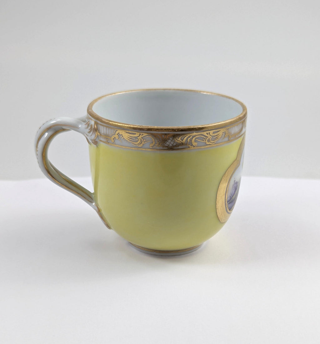 Rare Meissen Demitasse Cup and Saucer, c.1815