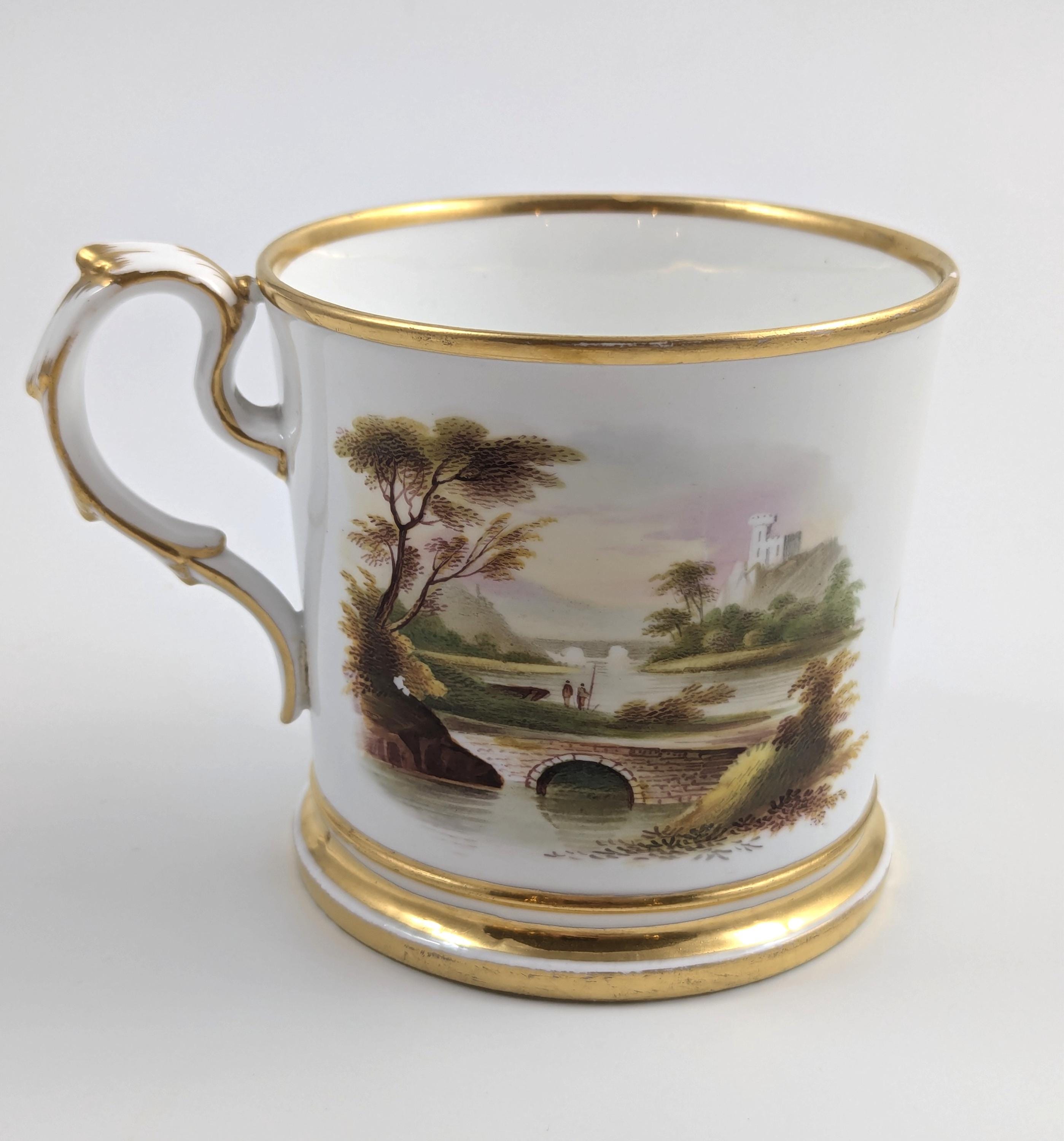 Grainger’s Worcester Porcelain Porter Mug, c. 1820