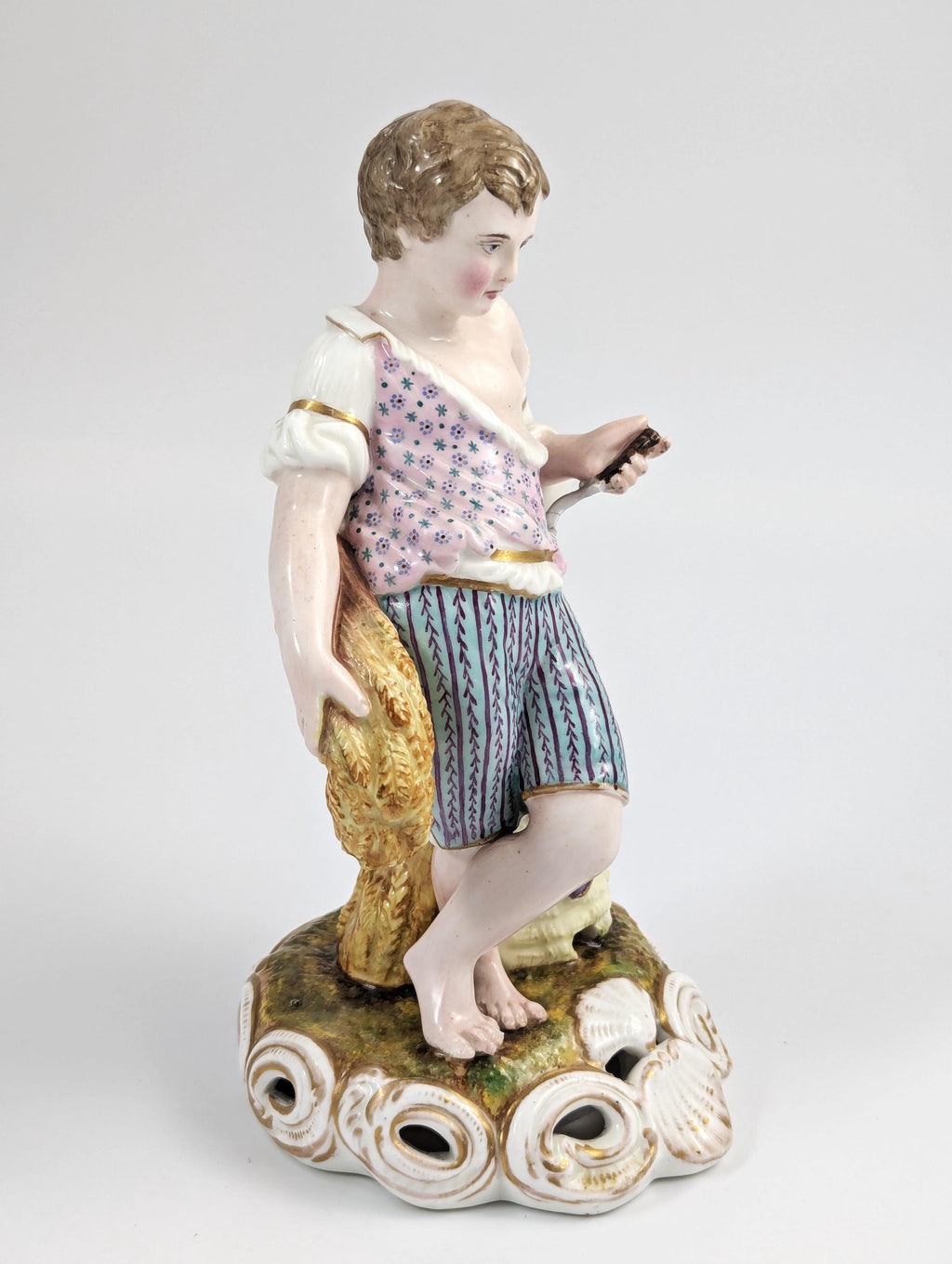 Rare Derby Style Porcelain Figurine, 19th century.