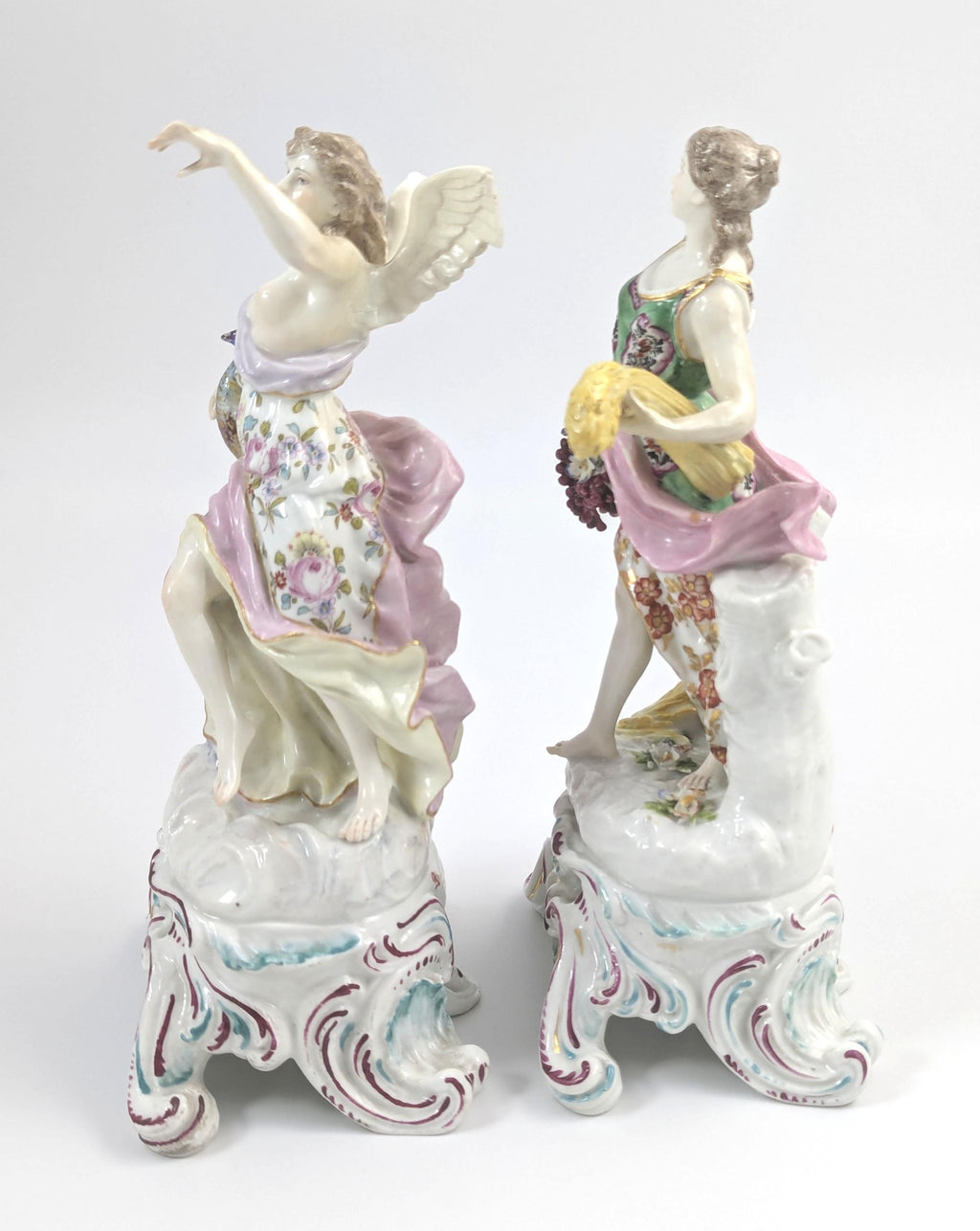 Samson of Paris After Chelsea – Allegorical Figurines, c. 1850
