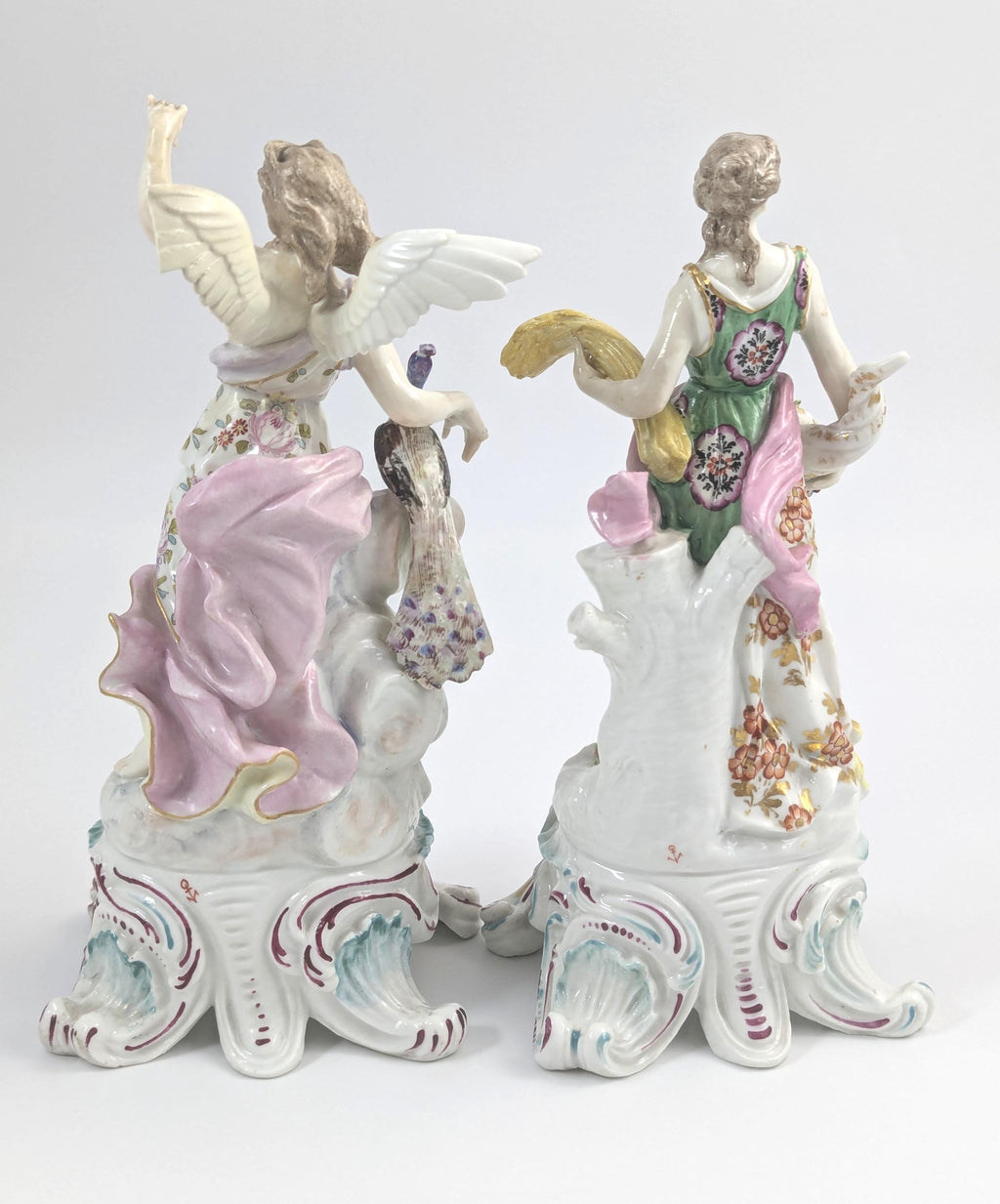 Samson of Paris After Chelsea – Allegorical Figurines, c. 1850