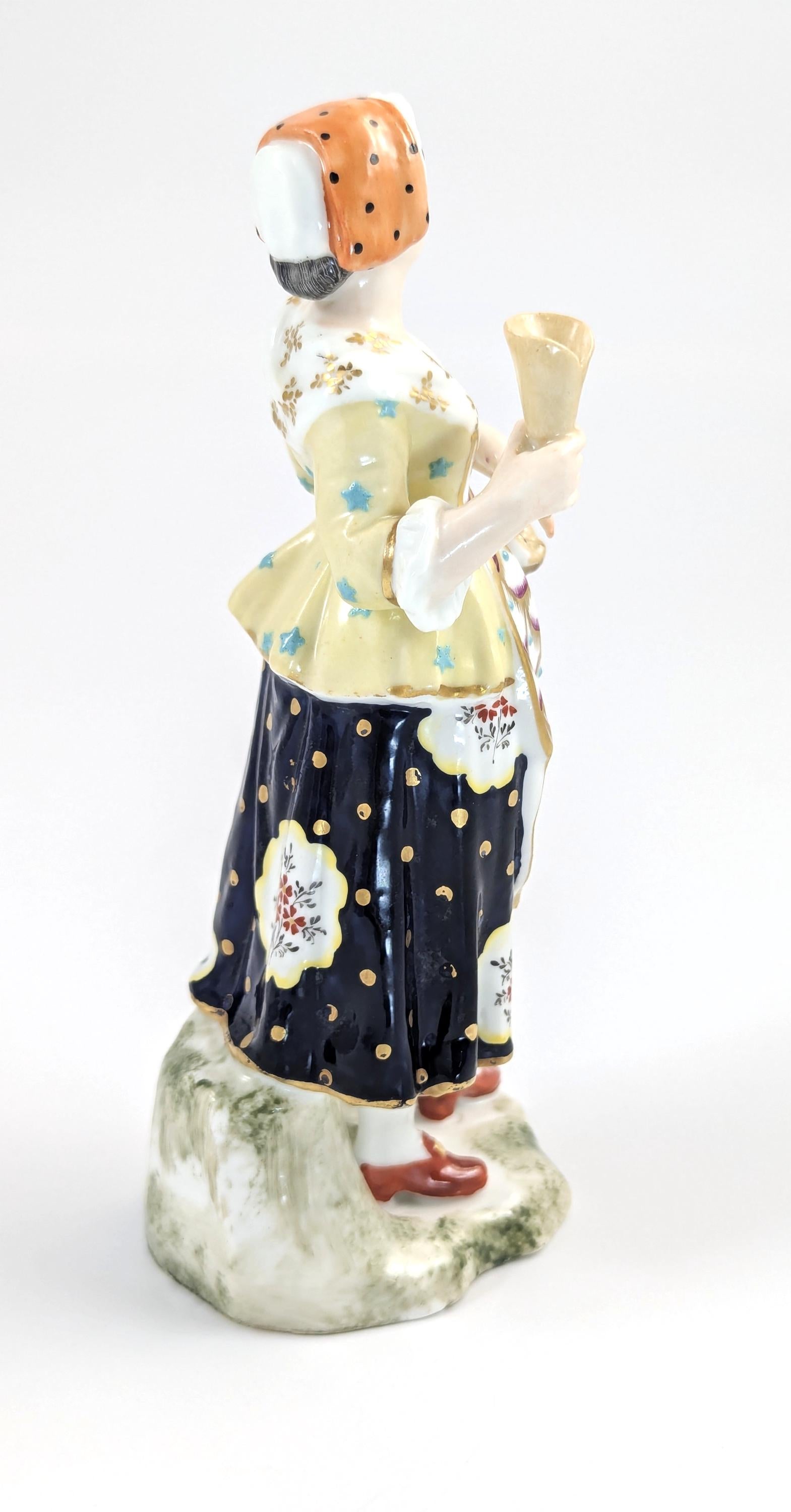 Samson of Paris After Derby, Figurine of a Street Seller, c. 1850