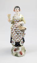 Samson of Paris After Derby, Figurine of a Street Seller, c. 1850