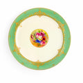 Royal Worcester Cabinet Plate: Hand-Painted Floral Porcelain by Jack Stanley