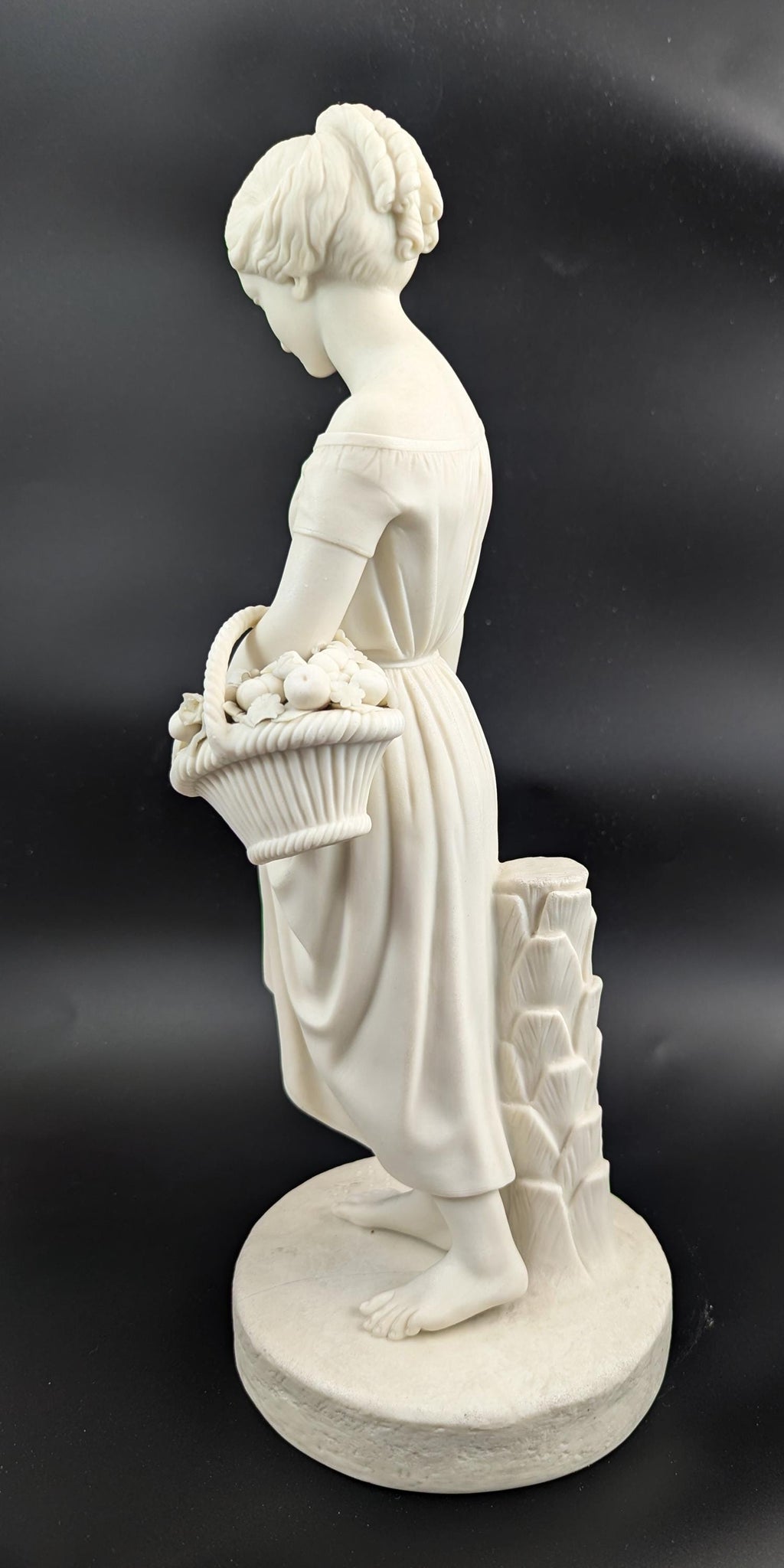 Copeland Parian Porcelain Figurine of Virginia, c. 1848