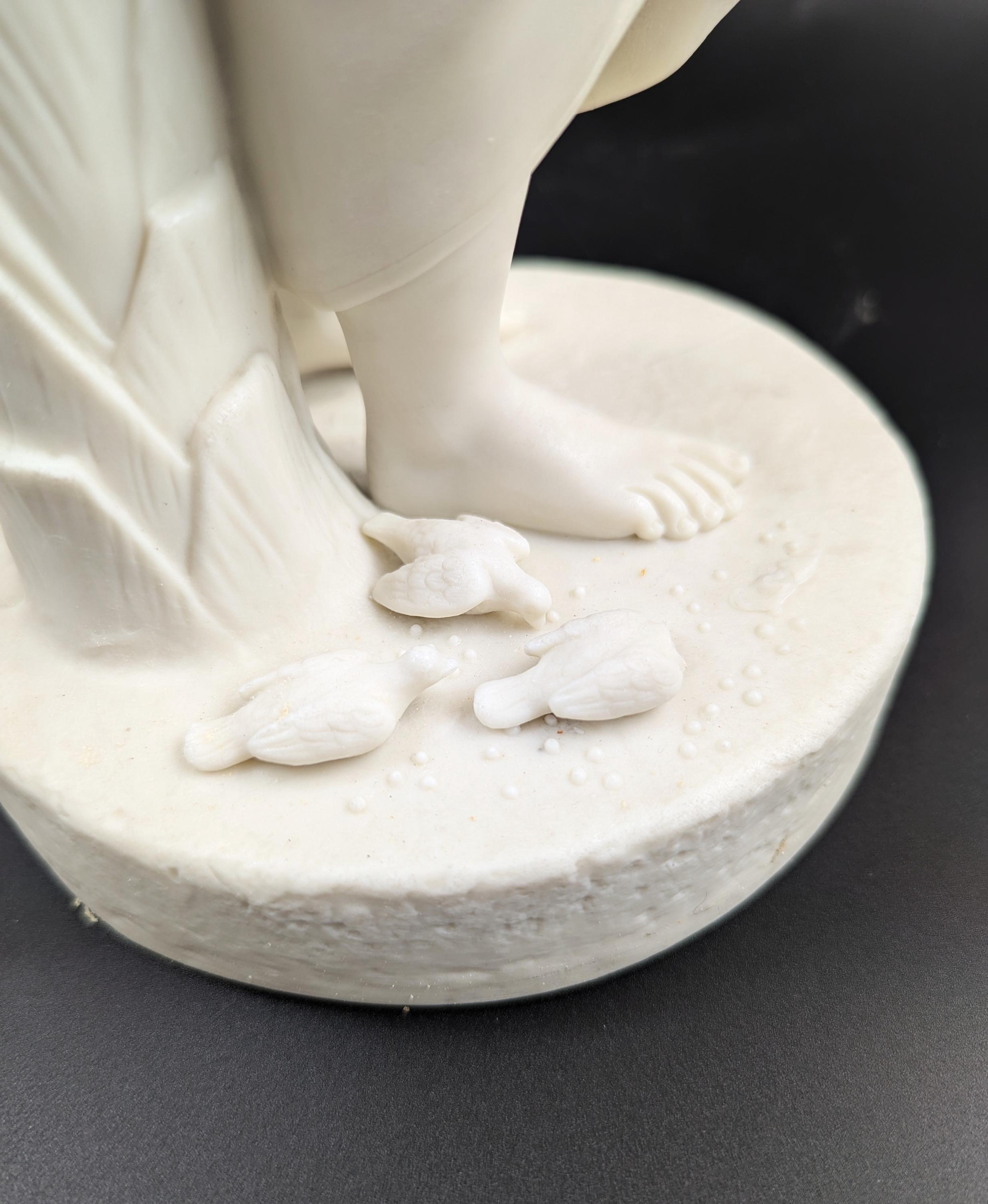 Copeland Parian Porcelain Figurine of Virginia, c. 1848