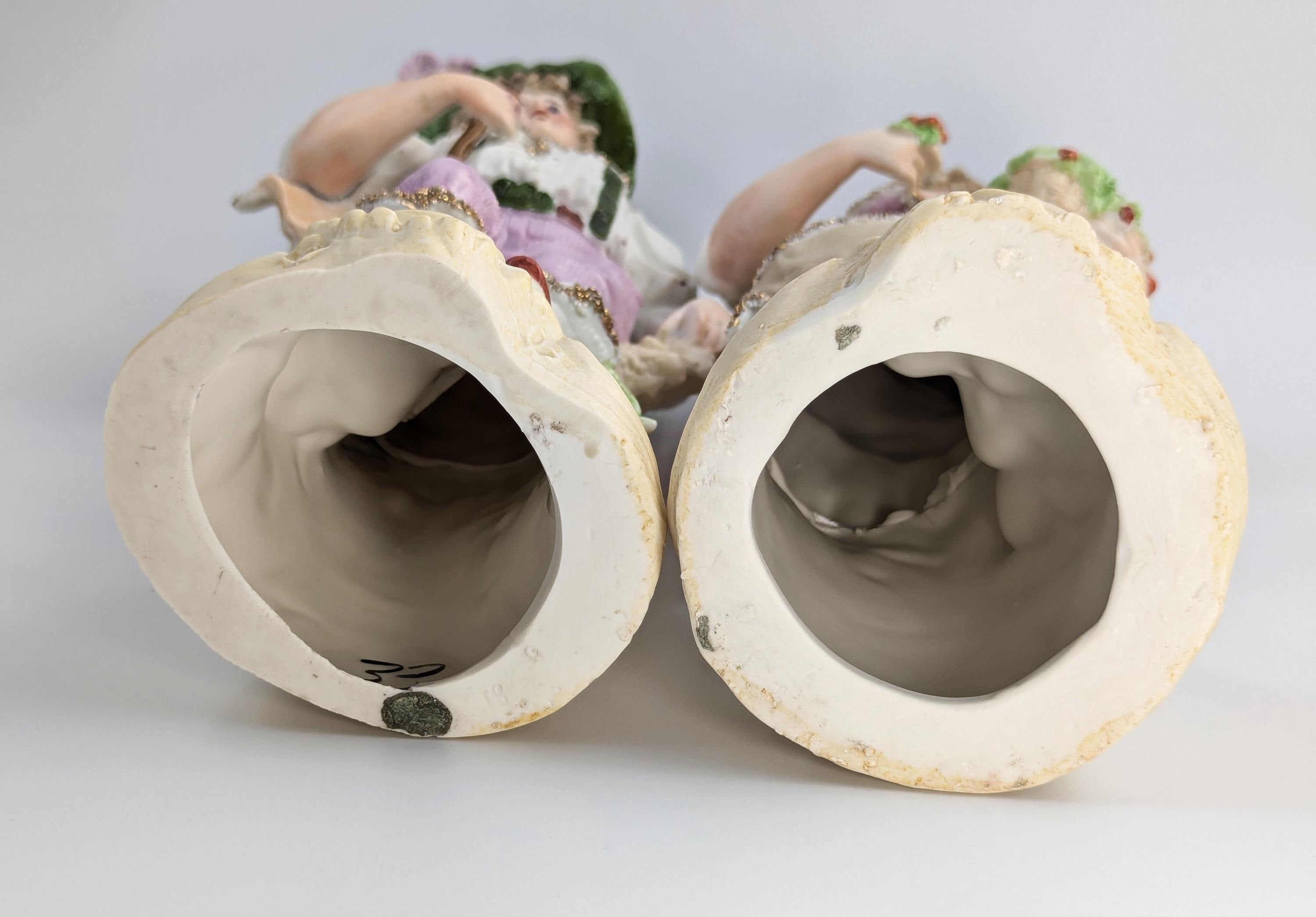 Gebrüder Heubach Bisque Porcelain Figurines, 1879
