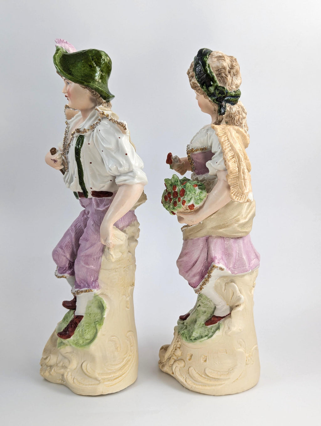 Gebrüder Heubach Bisque Porcelain Figurines, 1879