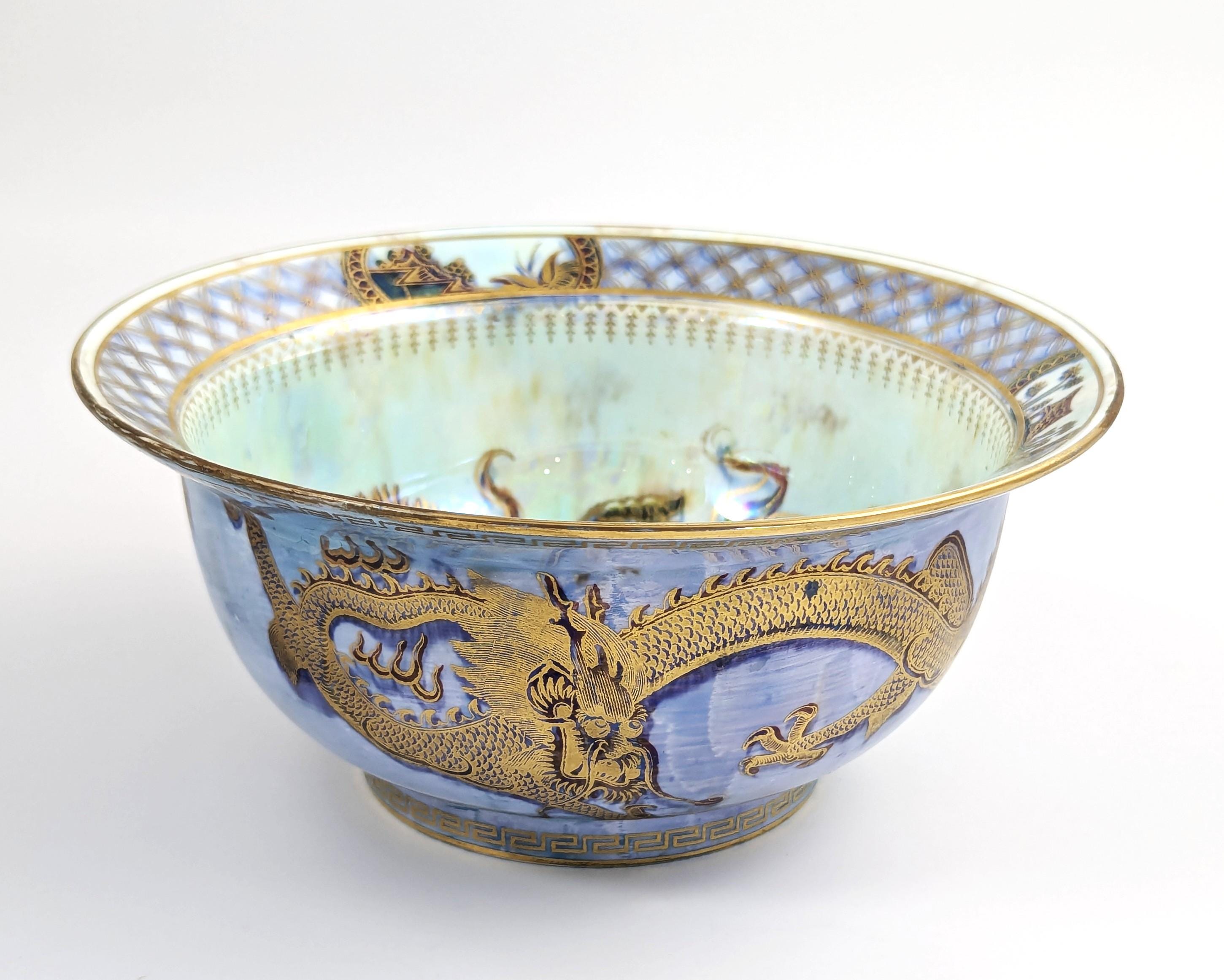 Wedgwood “King Dragon” Lustre Bowl, Daisy Makeig-Jones, c. 1915