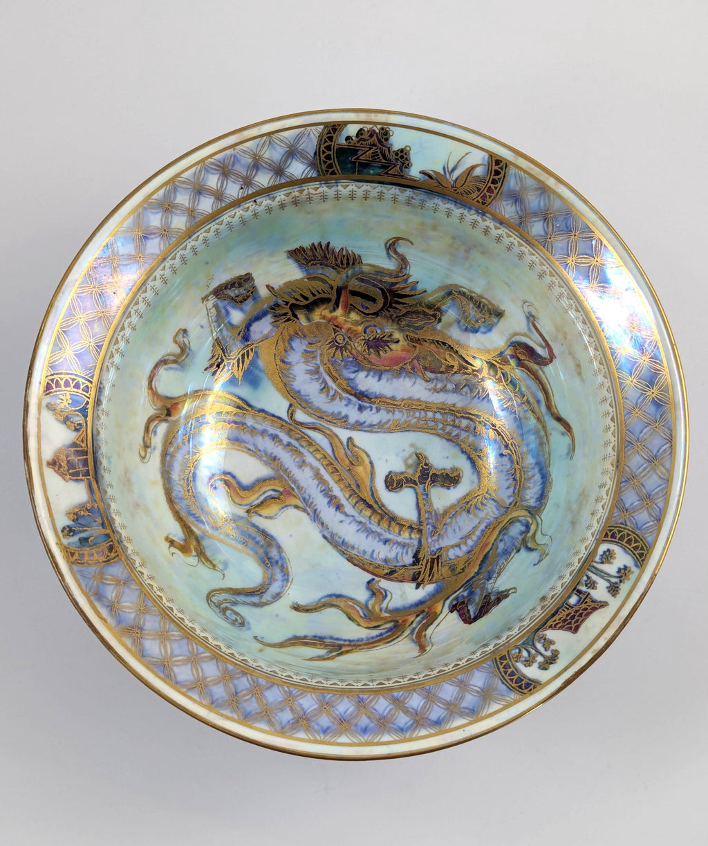 Wedgwood “King Dragon” Lustre Bowl, Daisy Makeig-Jones, c. 1915