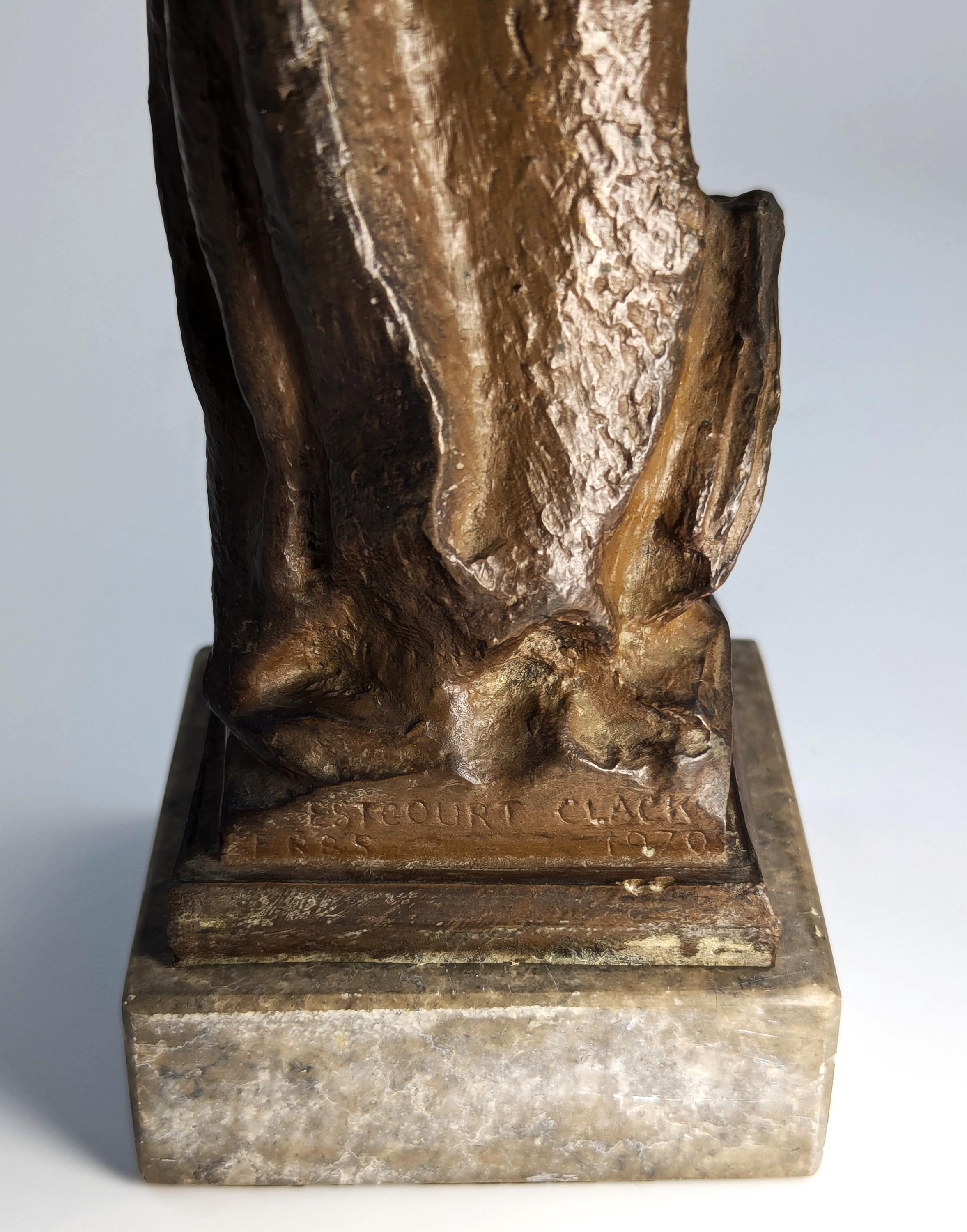 Rare  Bronzed Figures of the Four Apostles, Estcourt James Clack