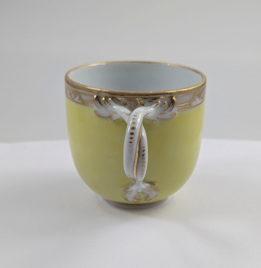Rare Meissen Demitasse Cup and Saucer, c.1815