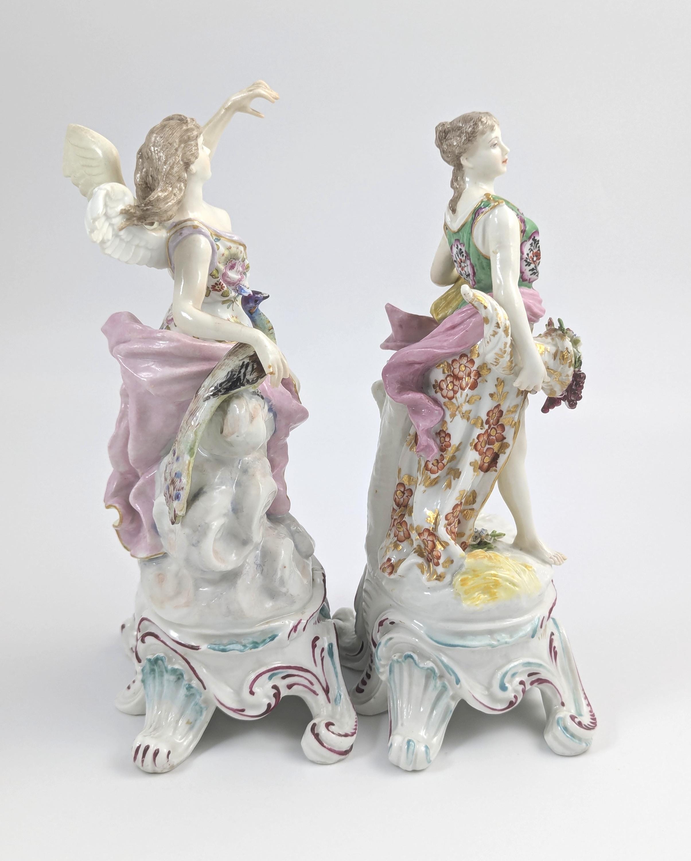 Samson of Paris After Chelsea – Allegorical Figurines, c. 1850