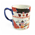 Chinese rare Kangxi Imari style porcelain mug, Qing Dynasty tankard, 1662–1722, European Export