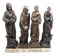 Rare  Bronzed Figures of the Four Apostles, Estcourt James Clack