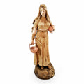 Ernst Wahliss Art Nouveau Porcelain Figurine: Bohemian Warrior Princess, 41cm
