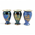 Wedgwood Lustre Bud Vase Trio: Daisy Makeig-Jones Dragons, c. 1915