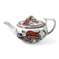 Antique Spode Stone China Teapot: Tobacco Leaf Pattern, c. 1810 Georgian Teaware