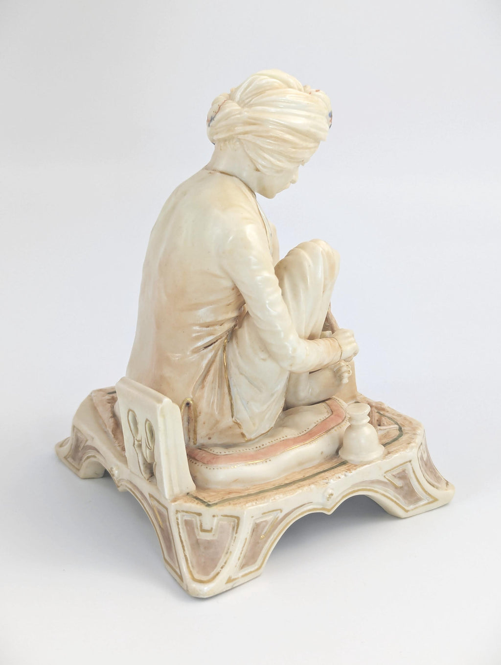 Royal Worcester Porcelain Figure: Karan Singh, The Trinket Maker (1888)