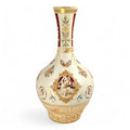 Wedgwood Persian style antique Oriental bottle vase, Thomas Allen design, 1887