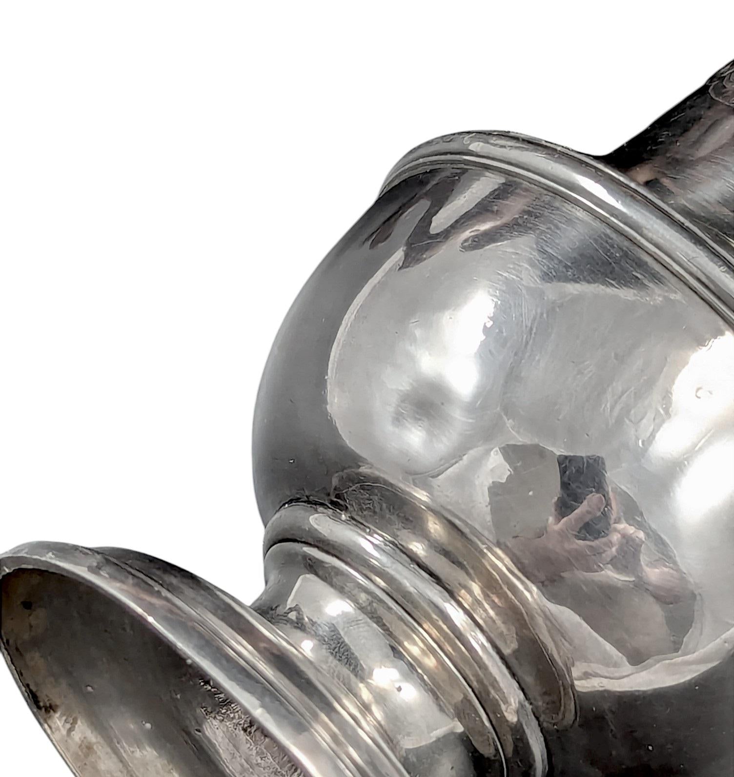 Rare Georgian Sterling Silver Sugar Casters: Charles Alchorne, 1737