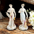 Samson Porcelain Figurines: Orpheus and Aphrodite, Rococo Revival Style