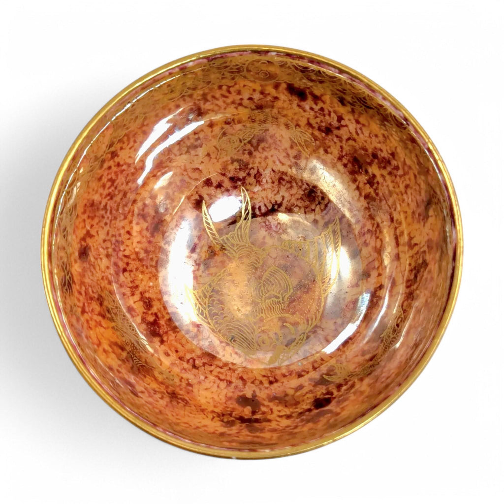 Antique Wedgwood Lustre Bowl: Daisy Makeig-Jones Goldfish Design