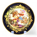 Antique Royal Vienna Porcelain Plate: Aurora and Cephalus, Signed Sibl