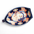 Antique Japanese Imari dish in the form of a Treasure Boat ‘Takarabune’, Meiji Period, circa 1900