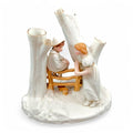Rare Royal Worcester Porcelain Figurine: Country Courtship, James Hadley 1884