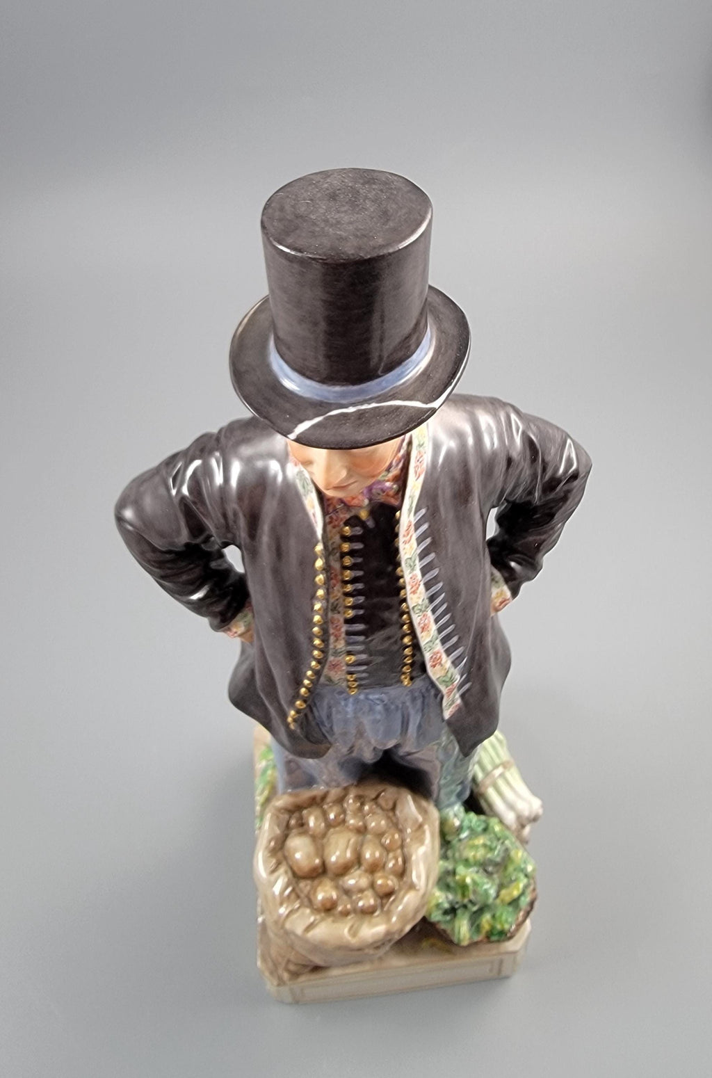 Royal Copenhagen Pair of Amager Market Costume Figures 12102‑12103