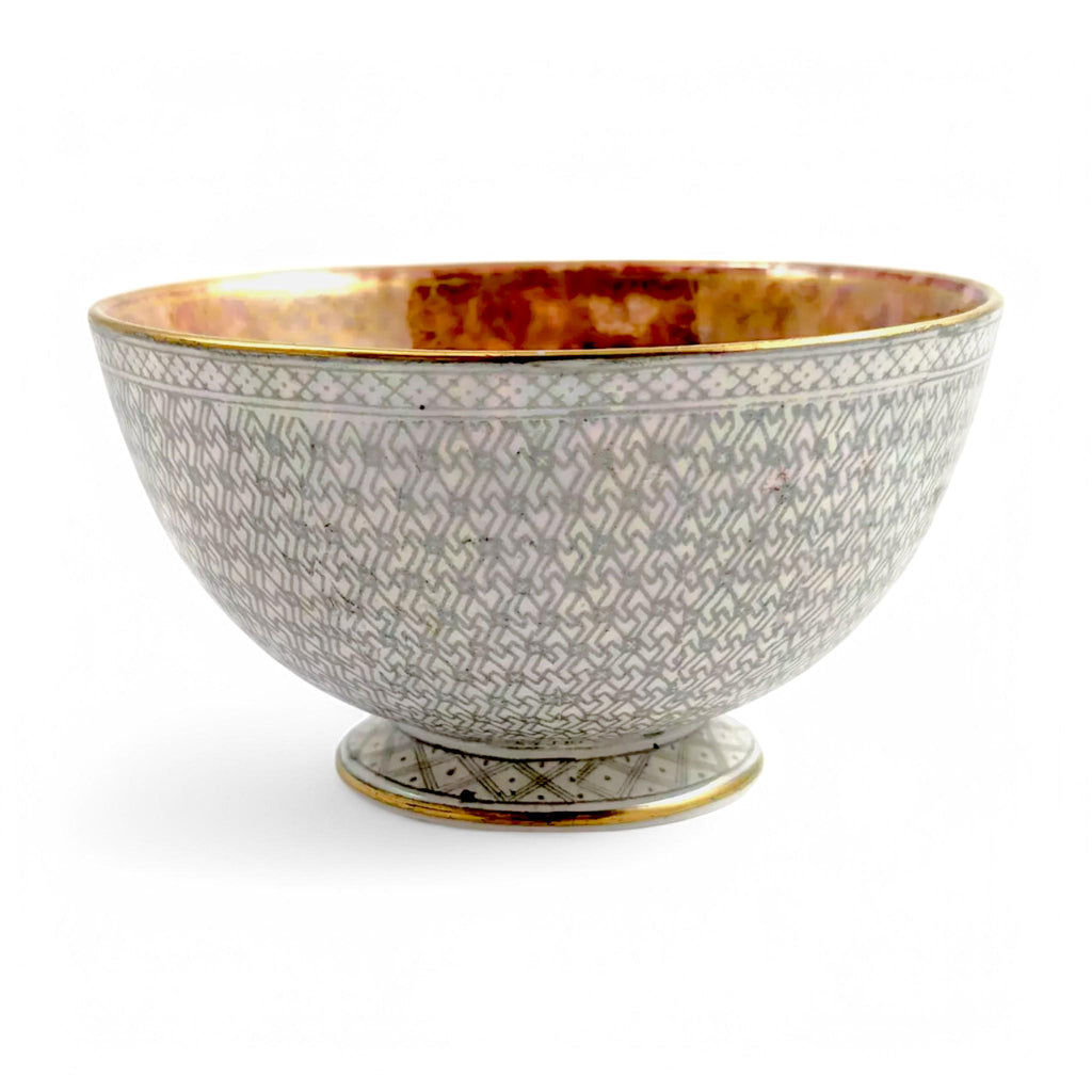 Antique Wedgwood Lustre Bowl: Daisy Makeig-Jones Goldfish Design