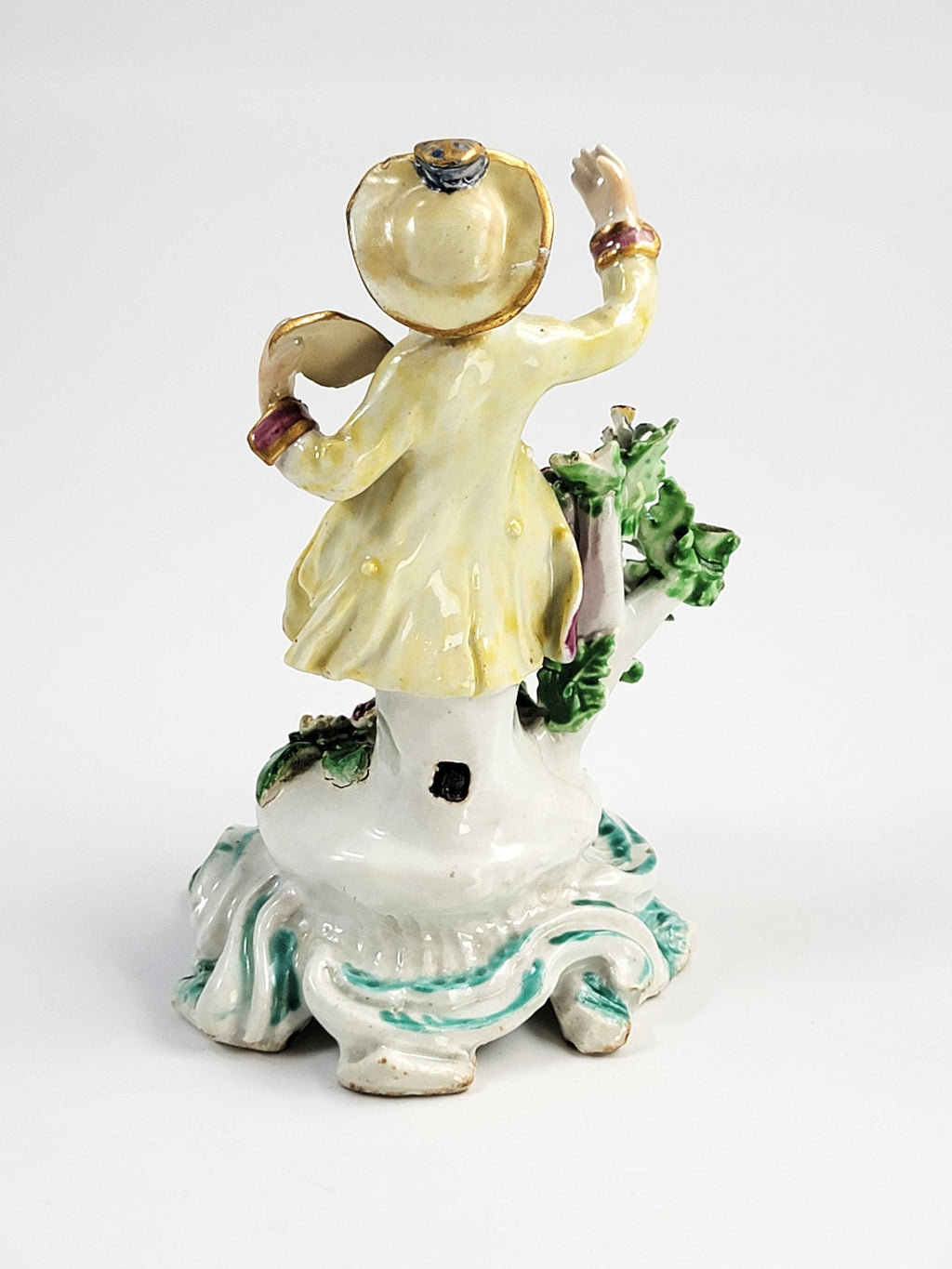 Bow Porcelain Boy Singer Figurine c.1765 Soft-Paste Porcelain