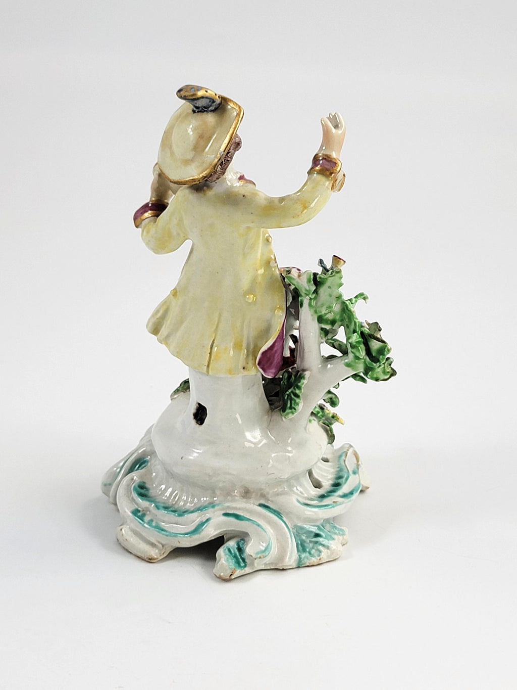Bow Porcelain Boy Singer Figurine c.1765 Soft-Paste Porcelain