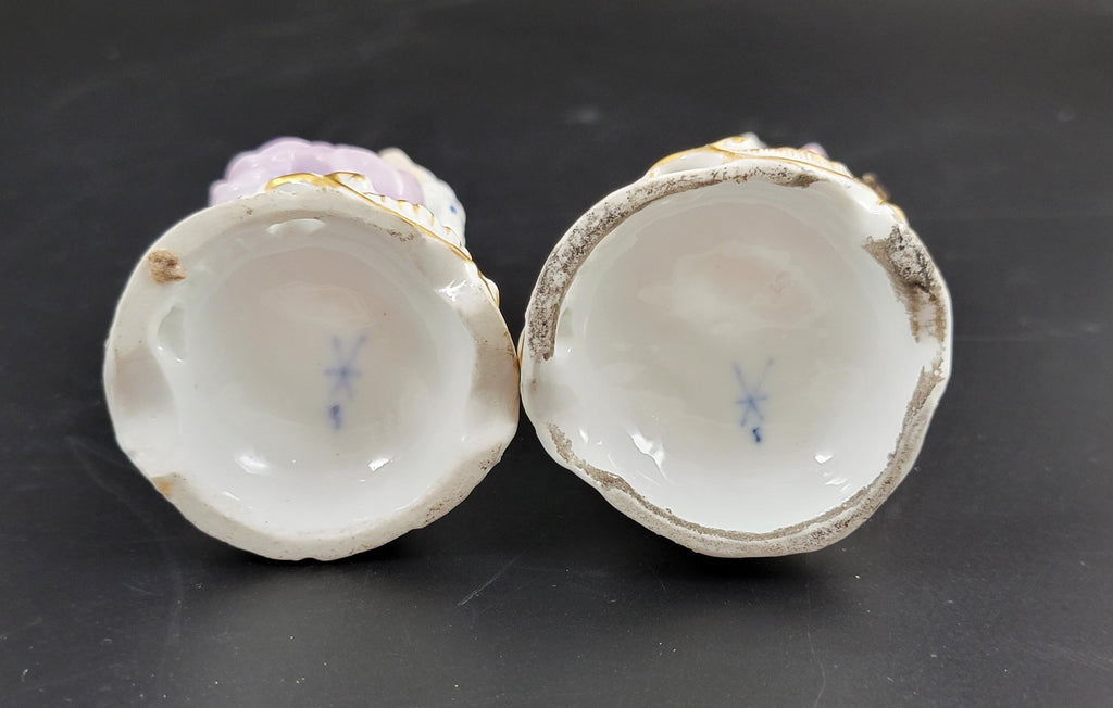 Samson Porcelain Pair Figures of Street Vendors c.1850
