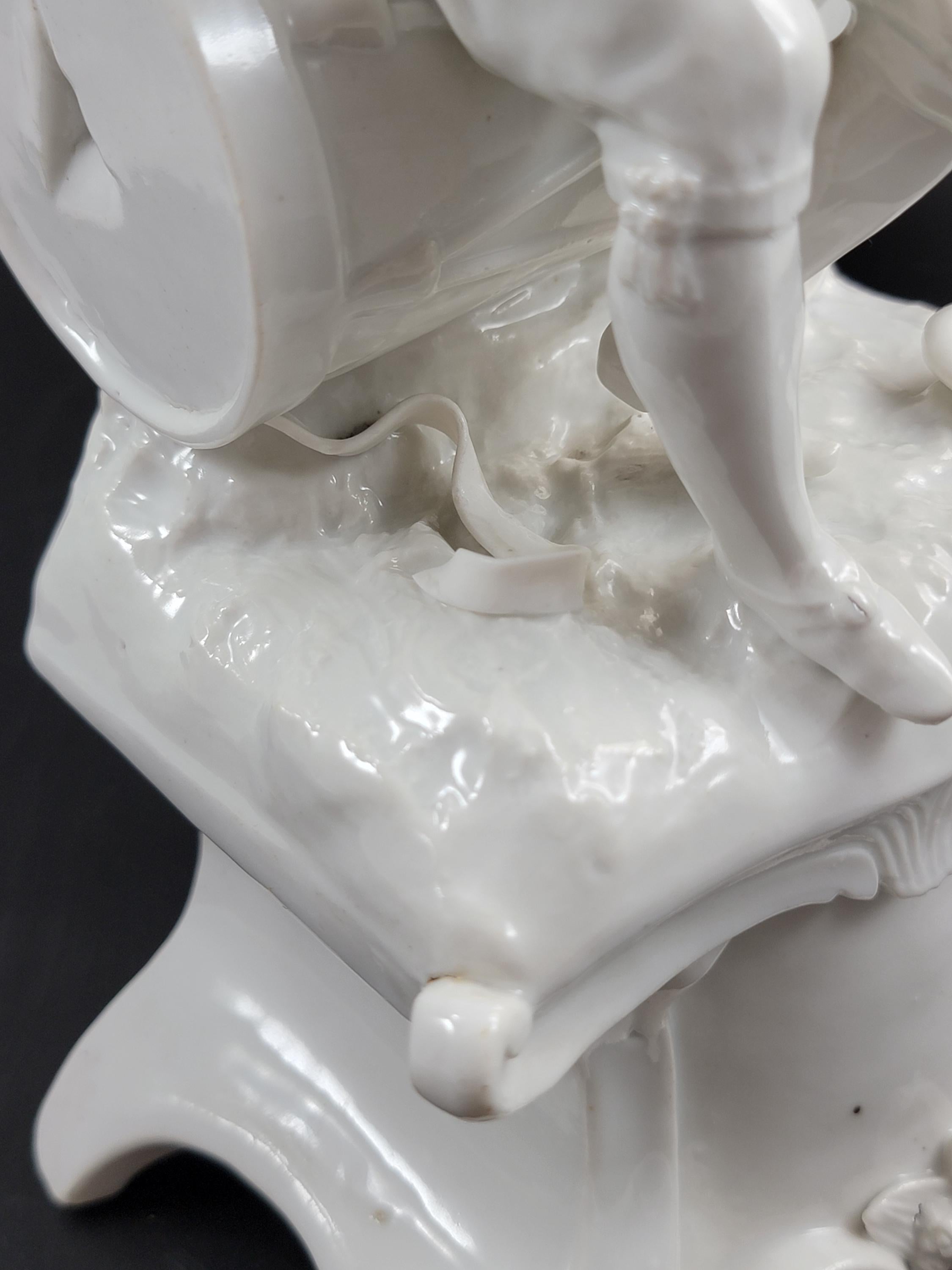 Fürstenberg Porcelain Drummer Figure, 1760 – Rococo Street Musician