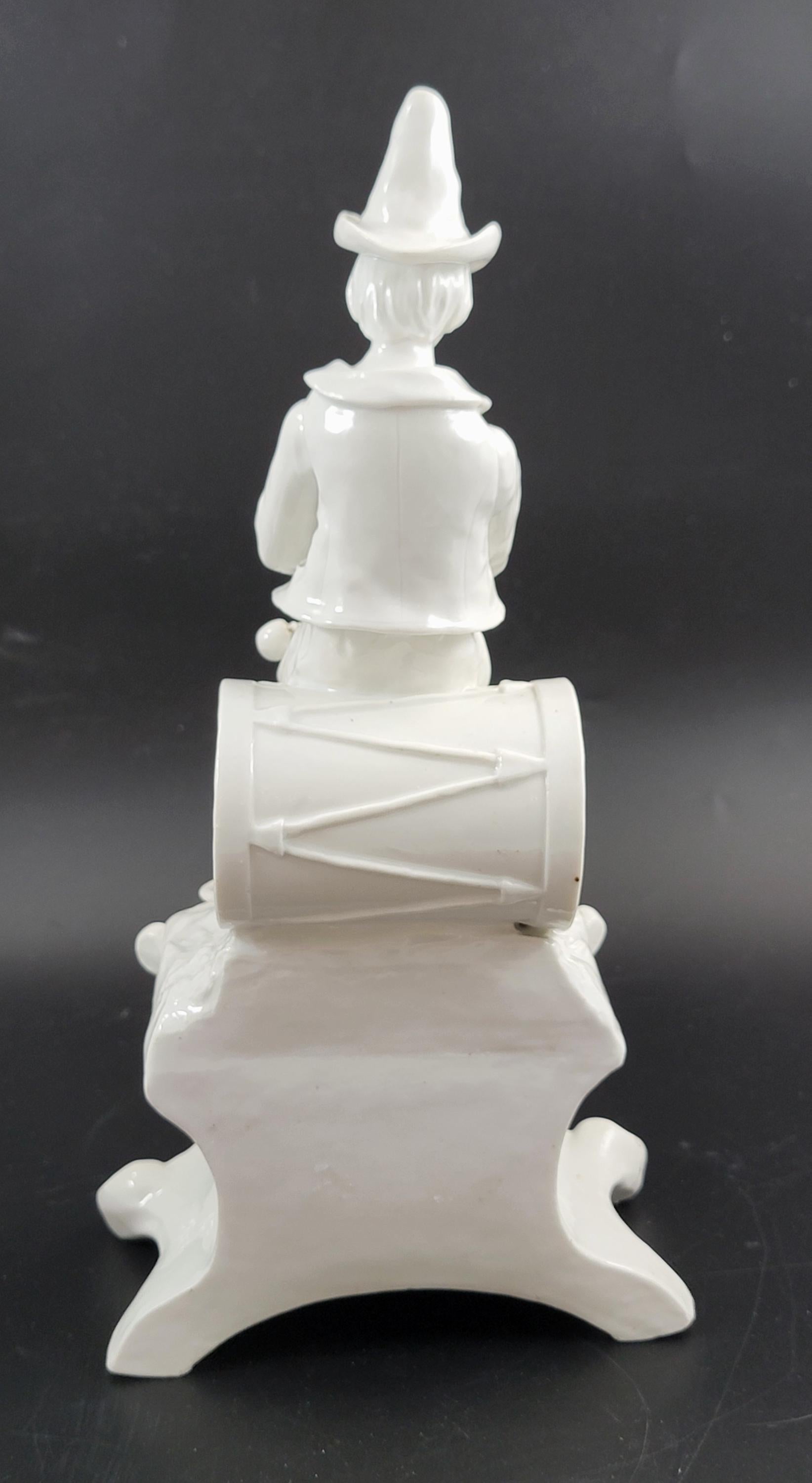 Fürstenberg Porcelain Drummer Figure, 1760 – Rococo Street Musician