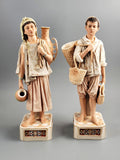 Royal Dux Prototype African Pair,  Museum Provenance, Rare, с. 1880