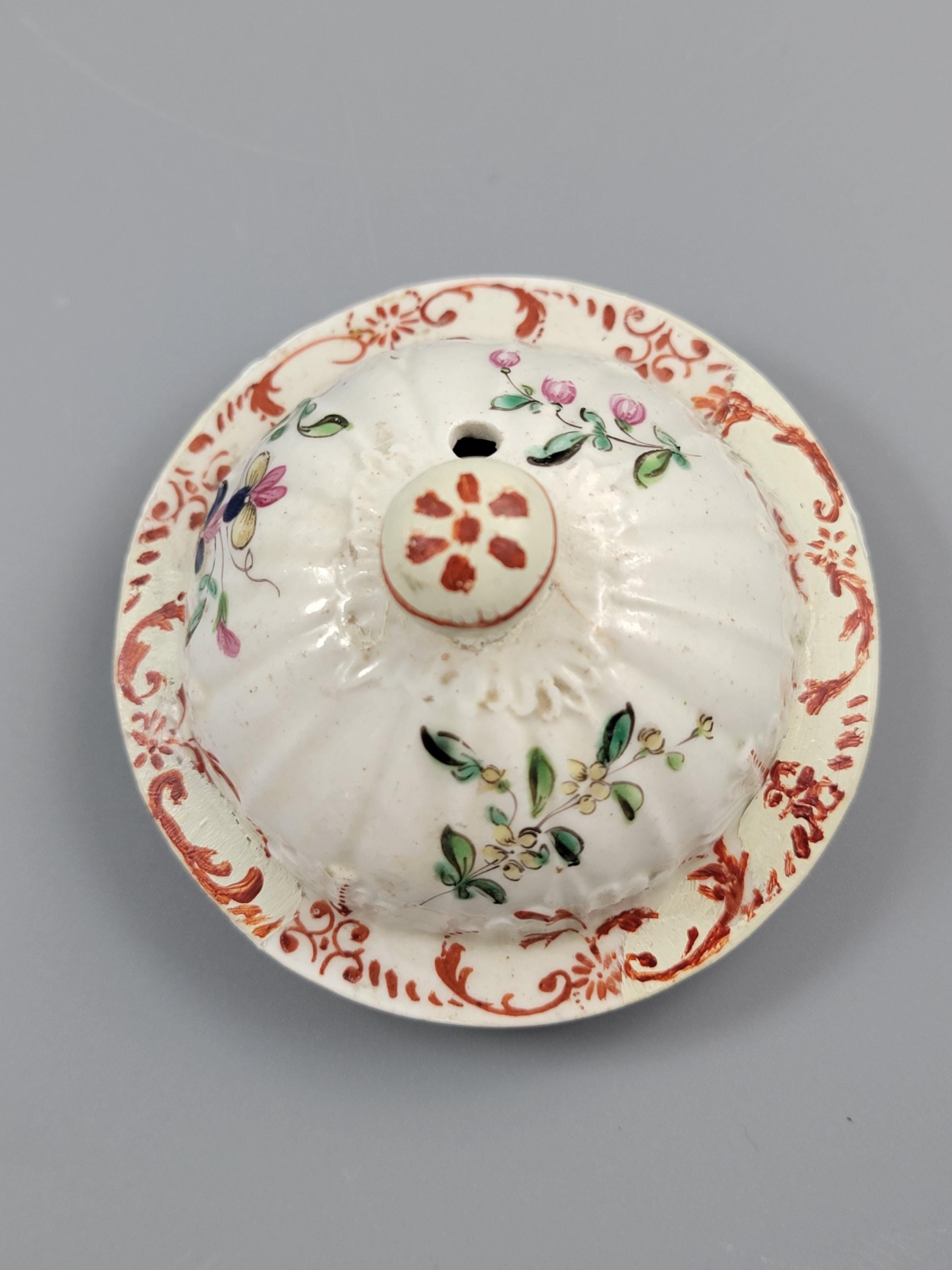 Antique 18th Century Chinoiserie Teapot, Philip Christian Liverpool, ca. 1775