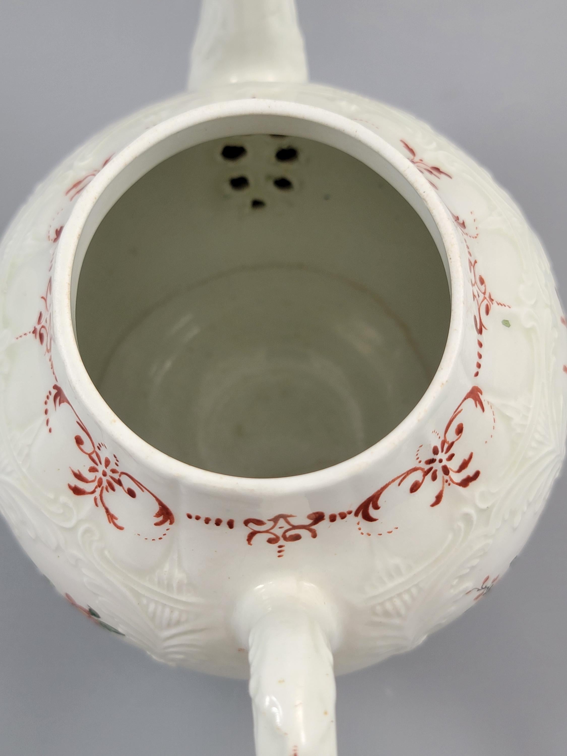 Antique 18th Century Chinoiserie Teapot, Philip Christian Liverpool, ca. 1775