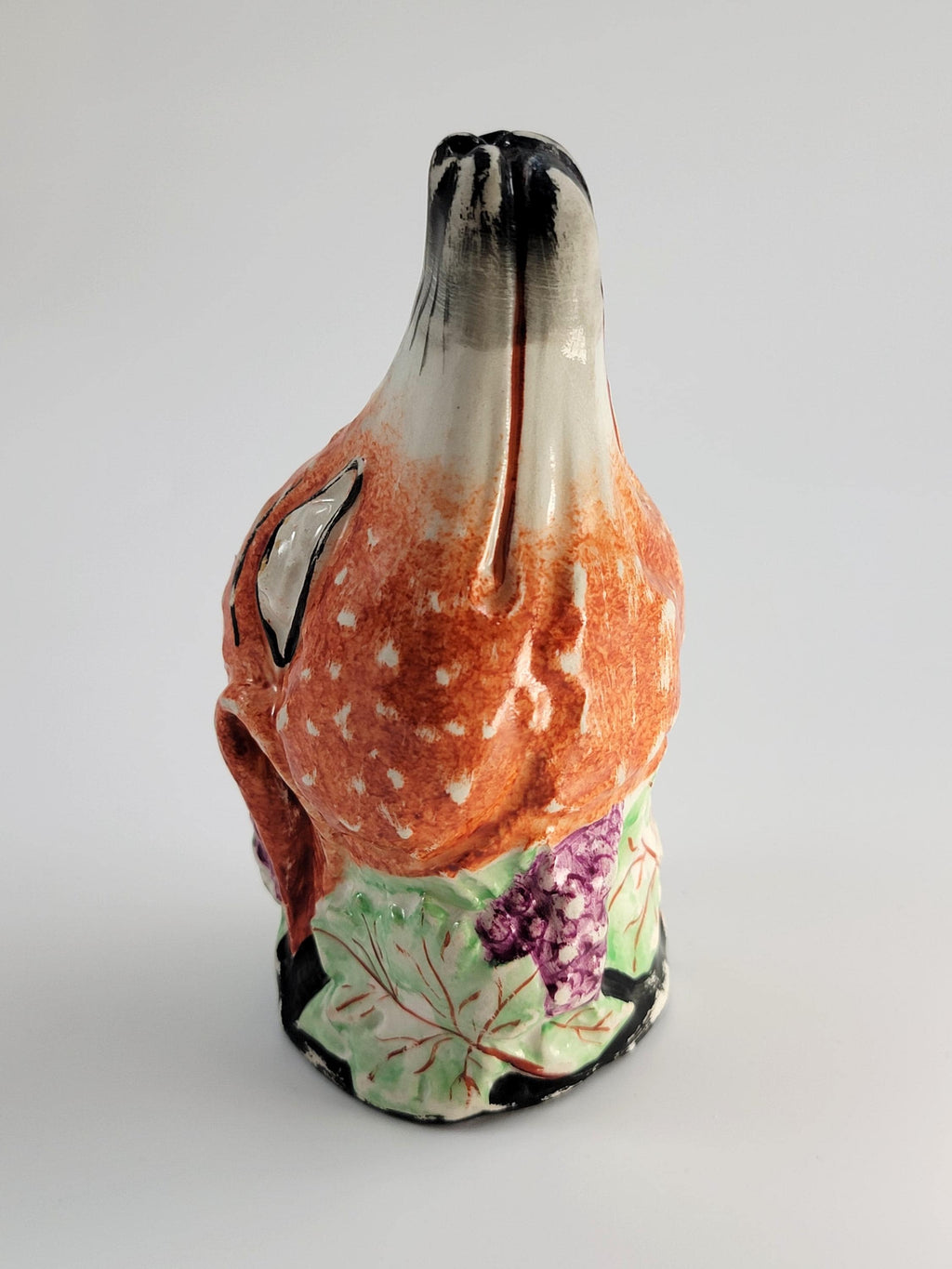 Rare Royal Staffordshire Porcelain Stirrup Cup, circa 1820-1840