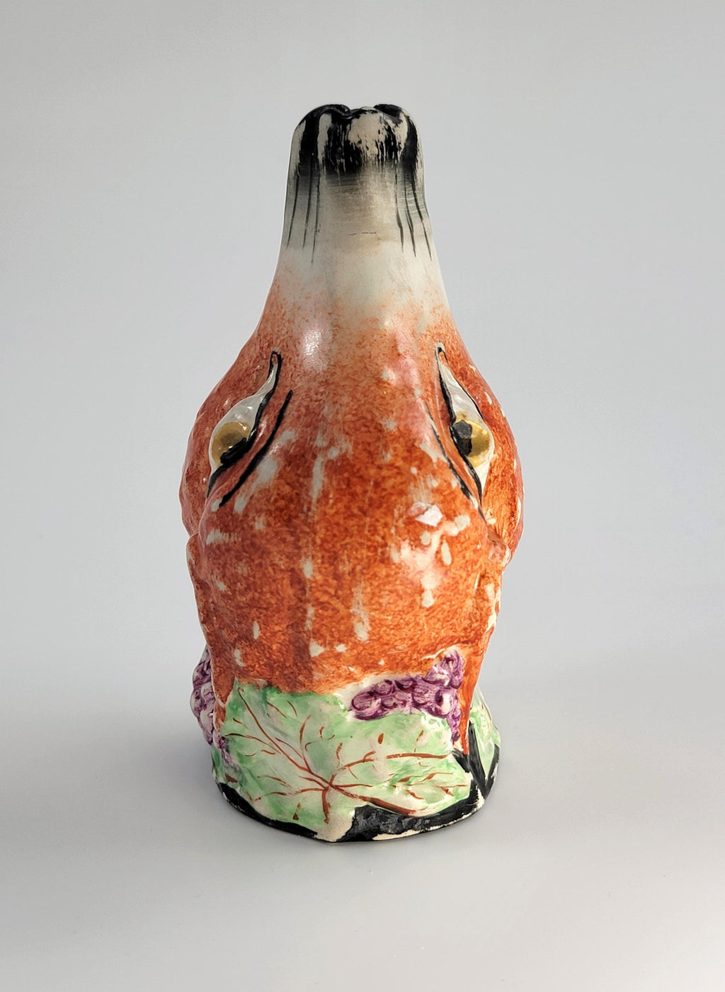 Rare Royal Staffordshire Porcelain Stirrup Cup, circa 1820-1840