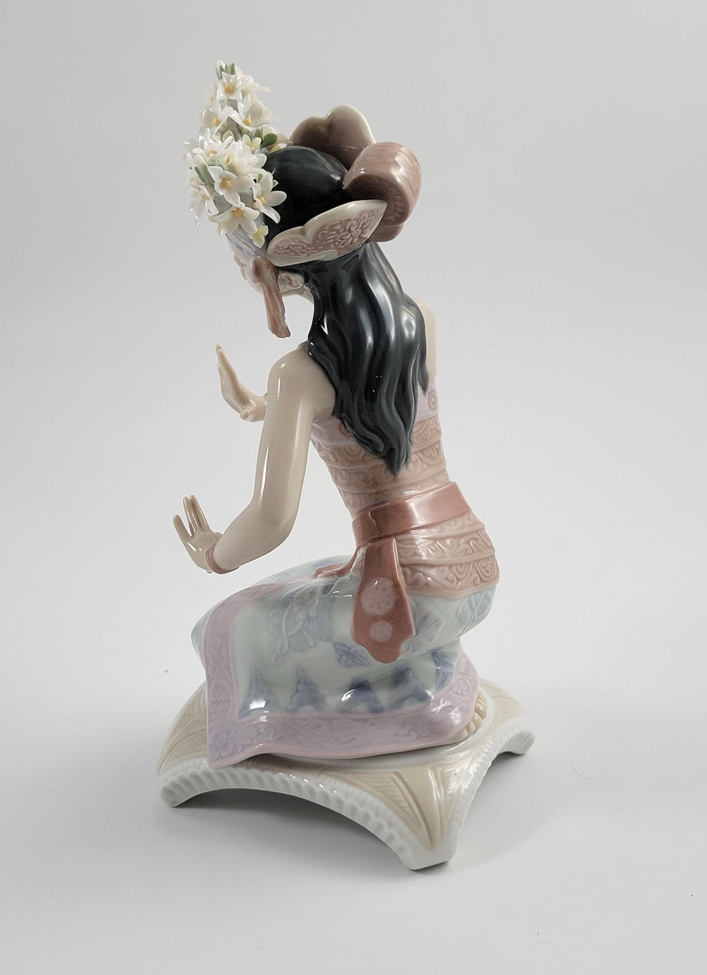 Lladro Bali Dancer, Model 6142, Indian Pose, 1993,Rare