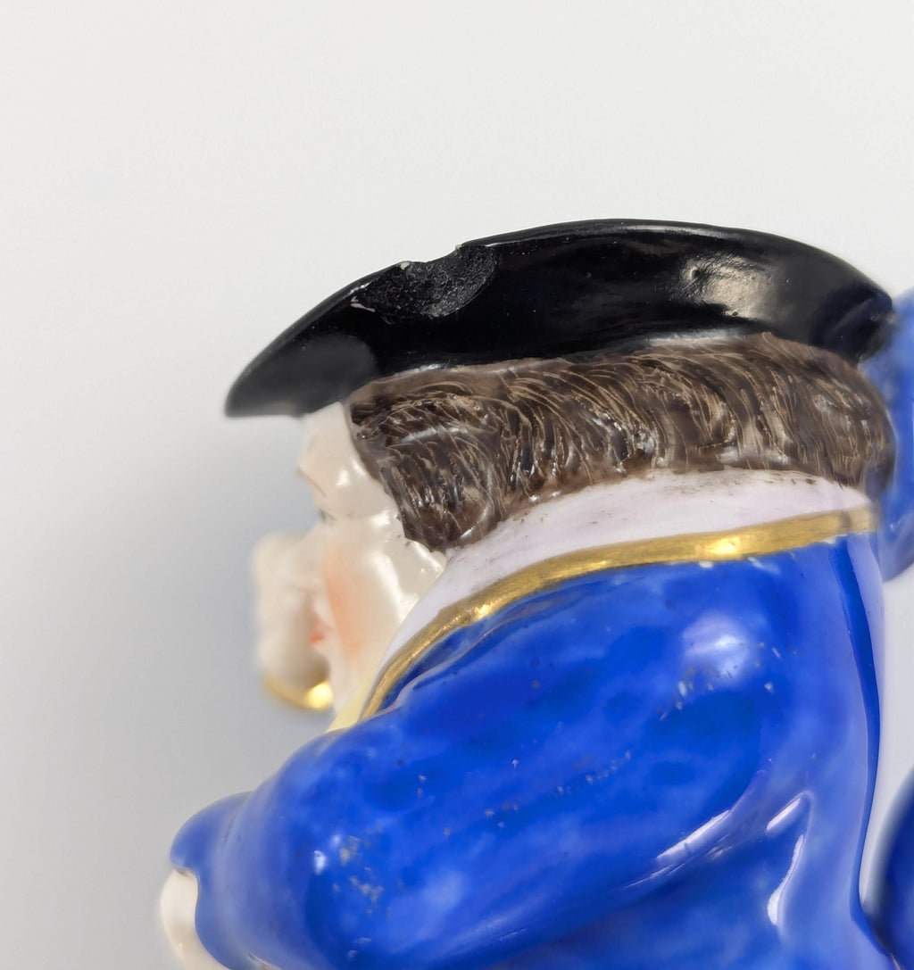 Stevenson & Hancock, Derby, Toby Jug “Snuff Taker”, c.1862