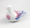 Russian Kuznetsov Porcelain Bird Butter Dish, Antique Imperial, c.1880