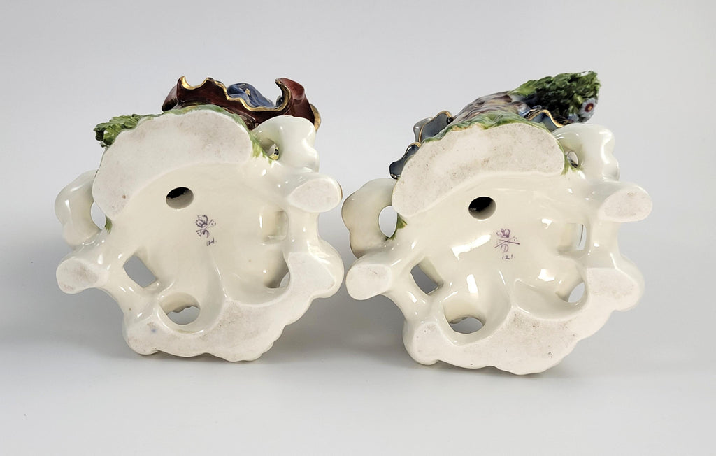 Samson Porcelain Musician Figures, Pair, Paris, After Derby, c.1880