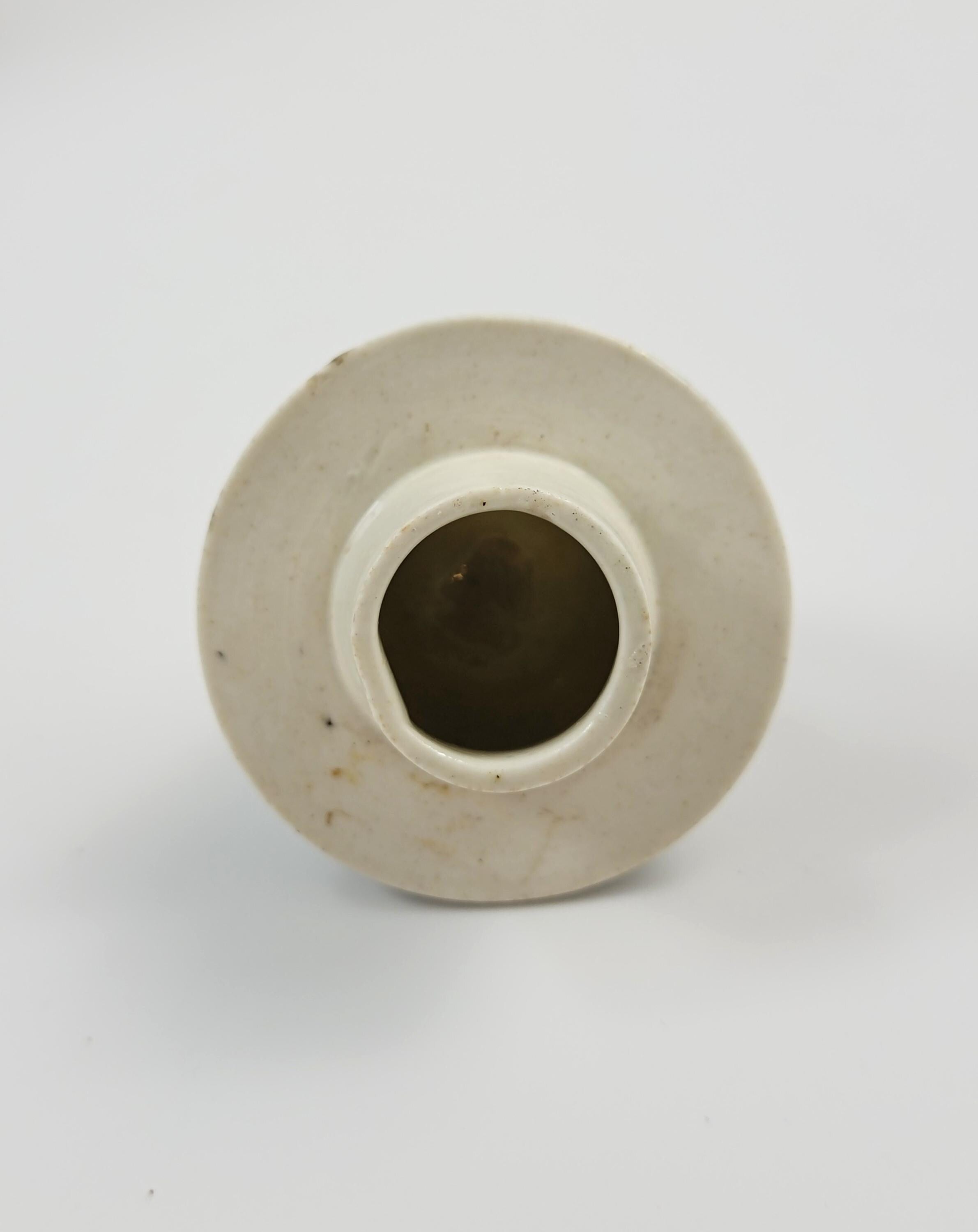 Worcester Tea Canister, c.1775, English Blue and White Porcelain, First Period